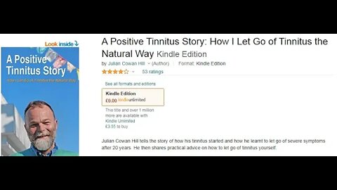 Powerful interview with Julian Cowan Hill (Tinnitus/Cranial Sacral Therapy) @Julian Cowan Hill