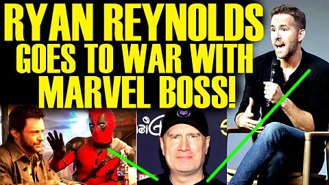 RYAN REYNOLDS LOSES IT WITH KEVIN FEIGE AFTER DEADPOOL & WOLVERINE DRAMA! DISNEY & MARVEL PANIC NOW