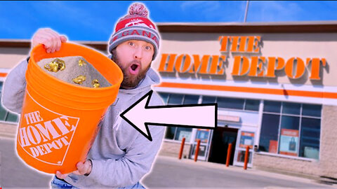 How Much GOLD Is In Home Depot Sand?