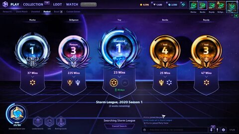 HotS: 5-Player-Party Ranked