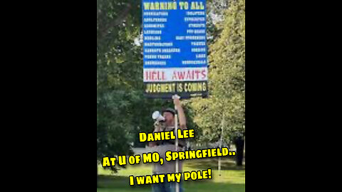 Daniel Lee.. I want my pole…..