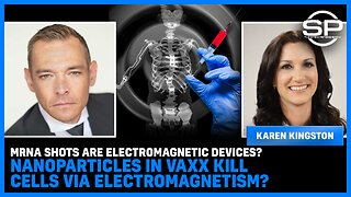 mRNA Shots Are Electromagnetic Devices? Nanoparticles In Vaxx KILL CELLS Via ELECTROMAGNETISM?