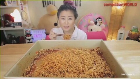 Spicy Noodles Asmr Mukbang Compilation. Pls Like, Subscribe and Comment. Thank you