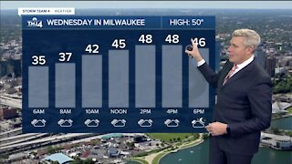 Wednesday morning light wintry mix