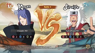 Ultimate Ninja Storm 4 Random Box Battles - Konan VS Jiraiya