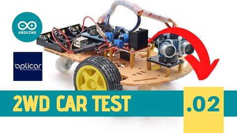 2WDCAR: Como Montar Eletrônica e Teste P2 - Robô #Arduino