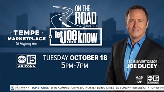 Get FREE help at Let Joe Know On the Road event in Tempe on Tuesday