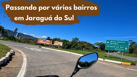 Jaraguá do Sul, 🛵 por vários bairros! Ribeirão Cavalo, Nereu Ramos, S. Antônio, 3 Rios N. e Amizade!