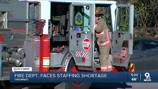 Cincinnati Fire Department's staffing shortages continue