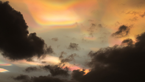 Rainbow Clouds: Rare Occurrence Of Breathtaking Natural Phenomenon