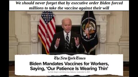 Biden Executive Orders that WE SHOULD NEVER FORGET