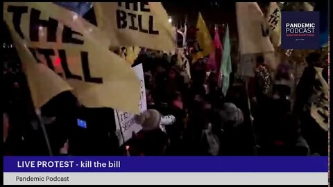 LIVE PROTEST - Police Bill