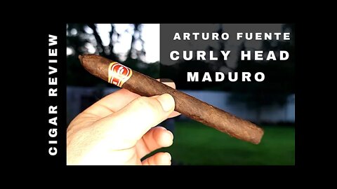Arturo Fuente Curly Head Deluxe Maduro Cigar Review