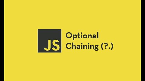Optional Chaining Operator (?.) in JavaScript