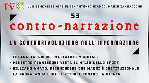 CONTRO-NARRAZIONE NR.53. ANTONIO BIANCO, MARIO IANNACCONE