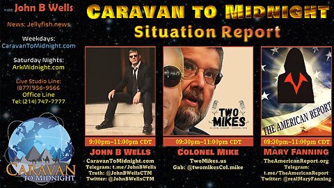 Situation Report - John B Wells LIVE
