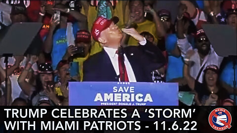 President Trump Celebrates A 'Storm' In Miami: One of The Greatest Moments In Rally History