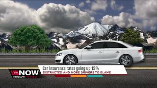 Car insurance rates going up 15%
