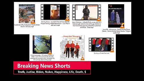 News Shorts - 90 Year Olds Swing it, Elon Hunter Laptop, Illegals, Fake News Supremacist, Gangs, 21 min