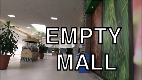 Empty Mall with only a few stores left!