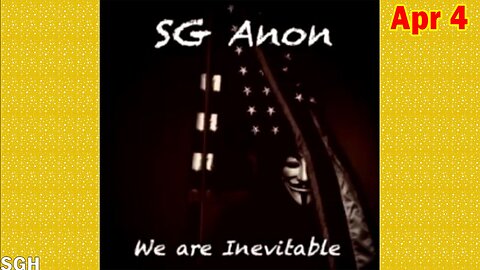 SG Anon HUGE Intel Apr 4: "SG Anon Sits Down w/ Bill Quinn To Discuss Geopolitics, Power Struggles