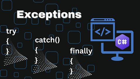 Exceptions in C# (try & catch blocks) - C# Tutorial