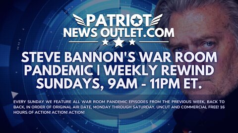 🔴 LIVE NOW | PNO's War Room Pandemic, Weekly Rewind | Live Link In Description ⬇️