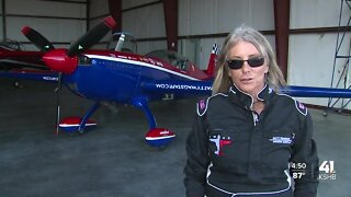 Veteran airshow performer hopes to inspire next generation of pilots