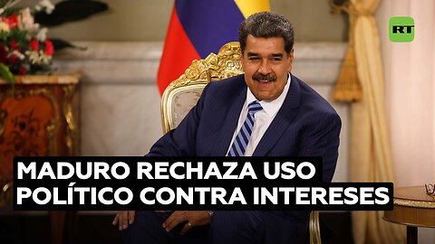 Maduro rechaza uso del poder para fines ajenos