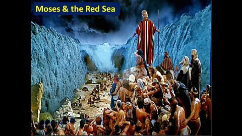 Exodus Chapter 14. Stretch forth thine hand and divide the sea. (SCRIPTURE)