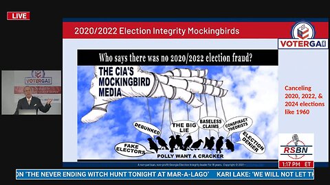 FULL EVENT: VoterGA to Identify 2022 Election Anomalies 11/22/22