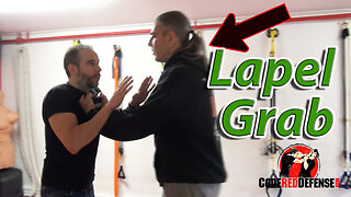 Escape a Two Arm Lapel Grab