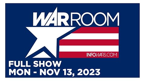 WAR ROOM [FULL] Monday 11/13/23 • Shirt 'Trump Was Indicted Before Anyone on Epstein’s Client List'