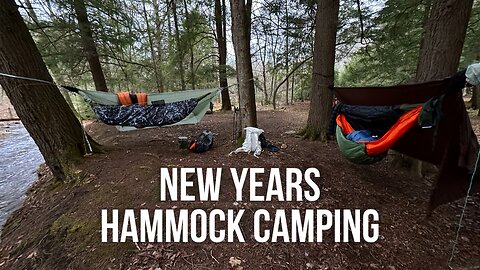 Winter Hammock Backpacking on the Susquehannock Trail - Ringing in the New Year