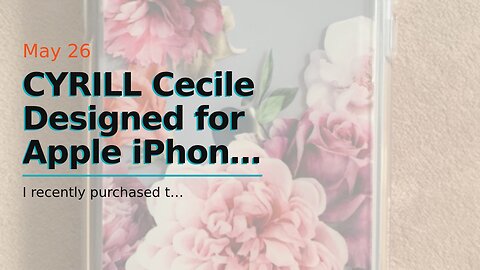 CYRILL Cecile Designed for Apple iPhone 11 Case (2019) Clear Slim