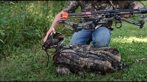 Eberlestock Butt Bucket/Bow Bucket Review. This also shows how to attach the Bow Bucket to the pack.
