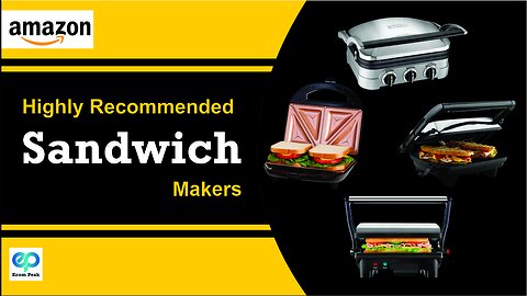 Highly recommended 4 Amazon Sandwich Makers | Smart Kitchen Gadgets