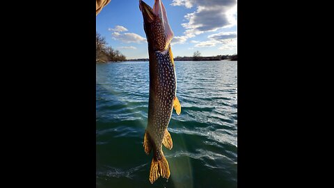 Fishing the st Lawrence river Ontario Canada