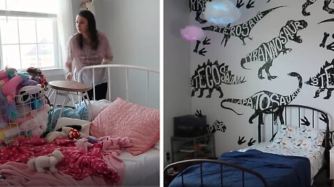 Total Bedroom Transformation: Before and After of My Girls' Room Makeover