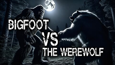 The Moonlit Clash: Bigfoot vs. The Werewolf