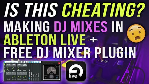 Making DJ Mixes in Ableton // Free DJ Channel Preset // Varying BPM & Ducking Vocals