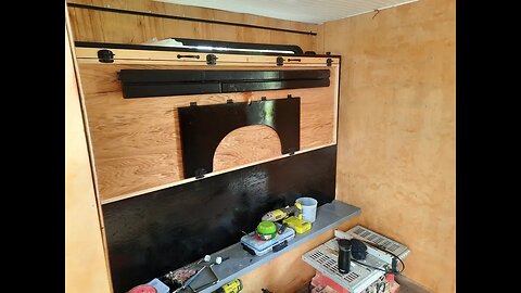 CT Vid 32 start of front wall part 1 #cargo #cargotrailerconversion #cargotrailer #purposebuilt