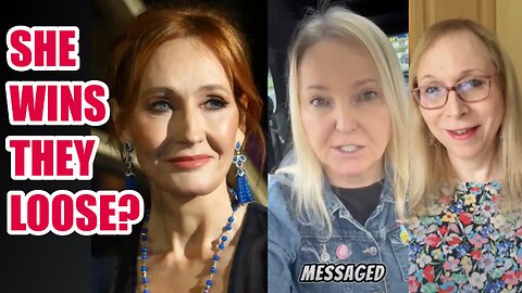 MASS MELTDOWN As J.K. Rowling WINS #jkrowling #indiawilloughby #trans #lgbt #hatecrime #scotland