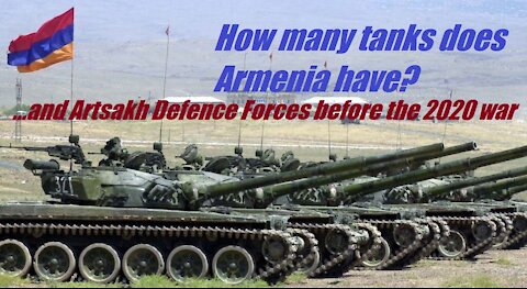 How many tanks does Armenia have?