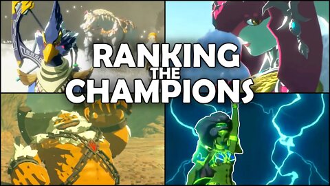 Which CHAMPION is the BEST? Ranking the Champions in Breath of the Wild (BotW) | BASEMENT