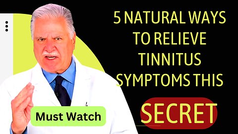 5 Natural Ways to Relieve Tinnitus Symptoms - natural remedies for tinnitus relief