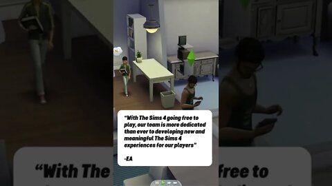 The Sims 4 is going Free to Play! 👪💎#shorts #gaming #thesims4 #thesimsfreeplay #gamingcommunity