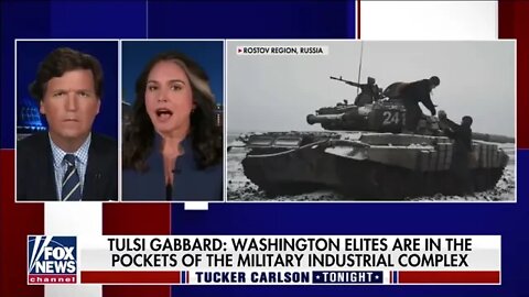 Tulsi Gabbard : Washington elites are in the pockets of the military industrial complex