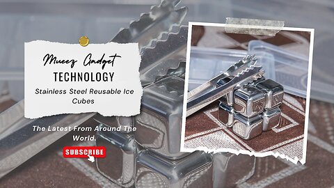 Stainless Steel Reusable Ice Cubes | Link in description