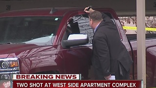 two shot at west side apartment complex